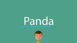 Panda pronunciation