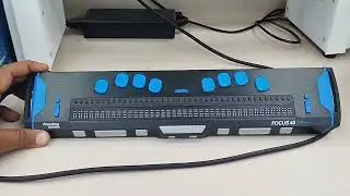 Braille printer 🖨️ #printer #viral #unboxing #techunboxing #tech 