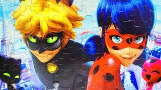 4K Puzzle Miraculous Ladybug | Леди Баг и Супер Кот