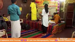 NAVARATRI CELEBRATIONS 2025 - MUSIC CONCERT BY SRI CHINTALAPALLI VARUN KUMAR & TEAM - 25 SEP 2025