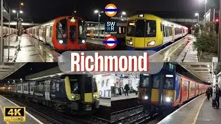 Trains at Richmond (21st February 2025)