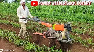 SHRACHI 8D6 MULTIFUNCTION BACK ROTARY POWER WEEDER|SHRACHI POWER TILLER BED MAKER|12HP POWER TILLER