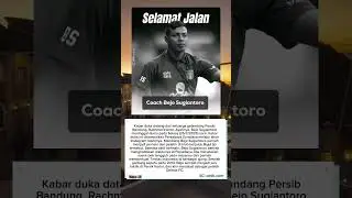 Bejo Sugiantoro, Ayah Rachmat Irianto dan Legenda Sepak Bola Indonesia Tutup Usia