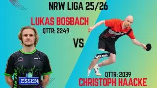 Lukas Bosbach - Christoph Haacke | NRW-Liga 2026