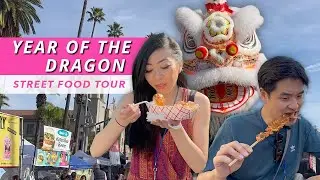 Lunar New Year Street Food Festival in Riverside, CA! Japanese, Filipino, and Chinese Cuisine