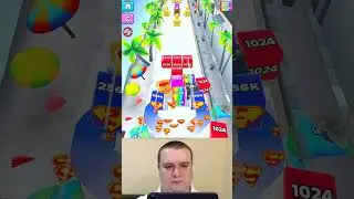 Jelly Run 2048 android games ❗Level 44❗#2048 #games #shorts