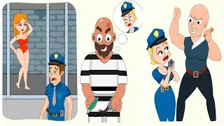 draw police - tricky puzzles level 1-12 - new android gameplay walkthrough