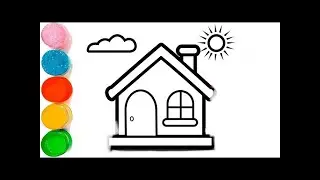 House Drawing | How to Draw A House Very Easily