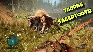 Sabertooth! Taming the most Dangerous Animal in Far Cry Primal #1 #sabertooth