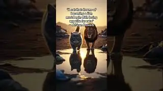 From Cat to Lion | African Proverb #Shorts