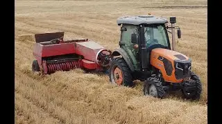 Ensign 804 — пресс-подборщик в работе 🚜🔥
