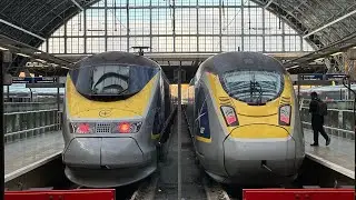 Riding Eurostar Siemens Velaro e320 (Class 374) From Paris to London (November 7, 2025)