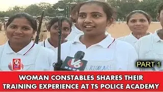 Trainee Woman Constables Shares Their Training Experience At TS Police Academy | Part 1 | V6 News