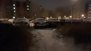 Heftiger Schneefall 