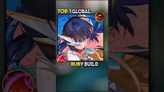 ✅ RUBY BEST BUILD AND EMBLEM 2025 #mobalegends5v5 #moba5v5English #moba5v5pippin