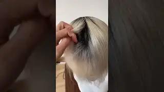 Protesi capelli Radici scure lunghezza bianchi. Newlacecu infoltimento capelli