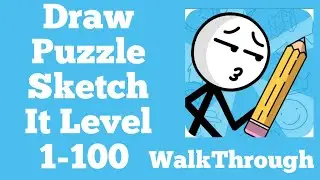 Draw Puzzle : sketch it Level 1-100 Solution WalkThrough | Fazie Gamer