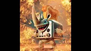 Rhino Toasterino Original | Italian Brainrot 🇮🇹