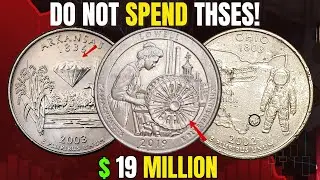 Top 10 Most Rare State Quarters That Can Be Sold For Big $$$ In 2026 | Valuable Quarters To Look For