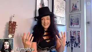 Inspirational talk with baroque pop artist Nymphya