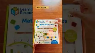 ✨Link up the fun with MathLink Cubes✨🔢 #mathlinkcubes #earlymathskills #handsonlearning