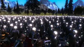 15000 LadyBladeAssassins VS 18000 Zombie Cops. Ultimate Epic Battle Simulator 2  UEBS 2
