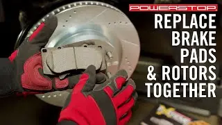 Should You Replace Brake Pads & Rotors Together? Abrasive & Adherent Friction | PowerStop