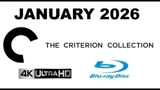 The Criterion Collection [NEW RELEASES JANUARY 2026 4K UHD & Blu-ray] #THECRITERIONCOLLECTION