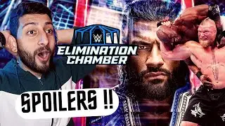 Unbelievable! 2023 Elimination Chamber Results You Won't Believe! 😱