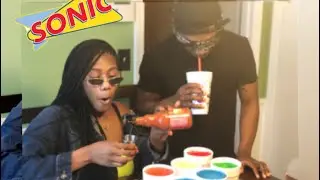 SONIC SLUSH CHALLENGE | BRAIN FREEZE ALERT