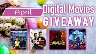 Digital Movie Codes Giveaway | April 2024 🐣