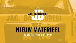 Nieuwe kipper - MAN TGS 10x4 kipper - Jac. Barendregt