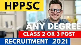 HPPSC Recruitment 2021 - Apply Online For 11 Vacancy | Drug Inspector | Senior Scale Stenographer |