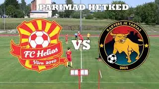 V&otilde;ru FC Helios vs Rakvere JK Tarvas 1-2 Parimad hetked (13.08.2022)