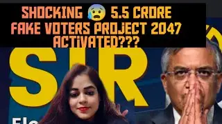 SHOCKING 😰3 crore Fake Voters In Up And 85lakh Illigal Voters In Tamil Nadu  Are Gone | Richa Singh 