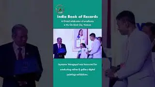 Record holders from India Book of Records were celebrated at the Grand Ceremony in Vietnam