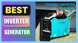 Best 3000W Portable Inverter Generator, Gas Powered