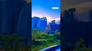 gift city| gift city view from savvy pragya tower|gift city progress 2023 #gandhinagar #giftcity