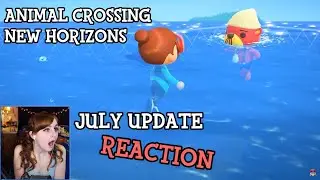 SPOONEE REACTS: Animal Crossing New Horizons Summer July Update
