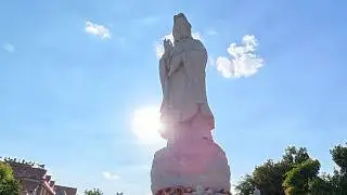 #วิหารโพธิสัตว์กวนอิมริมสะพานข้ามแม่น้ำแคว  #ท่องเที่ยวกาญจนบุรี  #TravelThailand