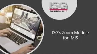ISG Zoom Module For iMIS