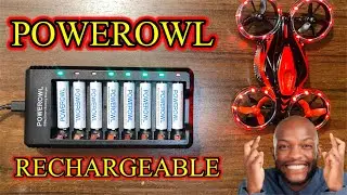 POWEROWL AAA RECHARGEABLE BATTERIES