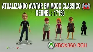 Atualizando avatar Kernel: 17150 - em modo cl&aacute;ssico - RGH