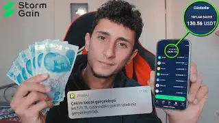 STORMGAİN MADENCİLİK PARASINI &Ccedil;EKME Y&Ouml;NTEMİ %100 - Para Kazandıran Uygulamalar