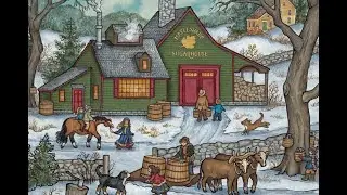 Coloring in a Winter Wonderland ❄️ | Mindful Moments | Relaxing music 🎵