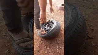 Modo f&aacute;cil de colocar pneus na roda!!!