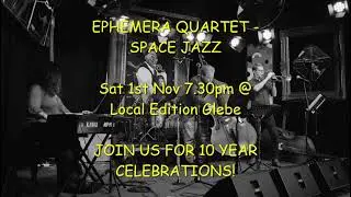 Ephemera at Local Edition Glebe tonight!
