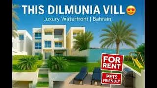 Waterfront Elegance in Dilmunia, Bahrain | Stylish 3-Bedroom Luxury Villa