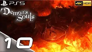 Demon&rsquo;s Souls Remake | #10 | Подробно | Босс Король Штормов | PS5 | 4k 60FPS | HDR