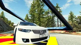 Cars VS Giant Rat Tap #3 - BeamNG Drive/Fantomdriversgames